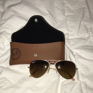Ray Ban aviators POLARIZED